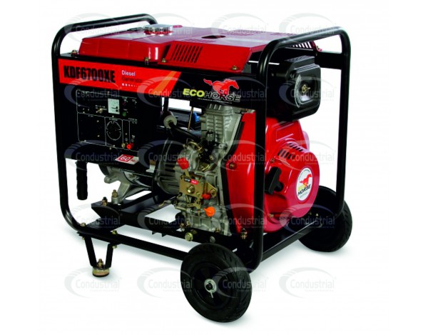 PLANTA ELECTRICA DIESEL - ECOHORSE - KDF6700XE