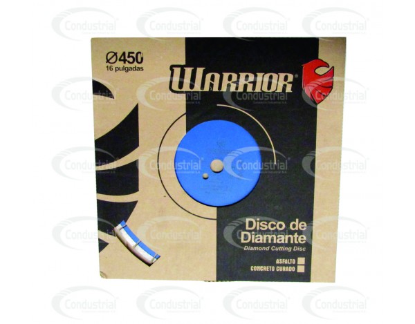 DISCO LASER DE CORTE PARA CONCRETO WARRIOR 26-404