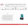 ELECTROBOMBA SUMERGIBLE XKS-410PL
