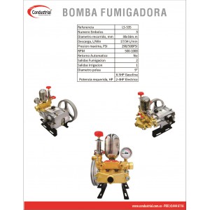 BOMBA DE FUMIGACION - CONDUSTRIAL - LS-535