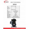 MOTOBOMBA A GASOLINA  AUTOCEBANTE WARRIOR 2.5HP - FP15