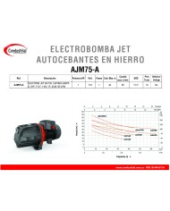 ELECTROBOMBA JET AUTOCEBANTE AJM75-A