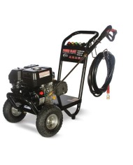 hidrolavadora POWERBLAST  PB-2200-6.5Kcon motor  a gasolina de 6.5hp.