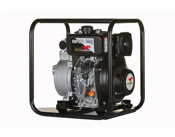 MOTOBOMBA DIESEL AUTOCEBANTE - 4.2HP - ECOHORSE - KDP50B