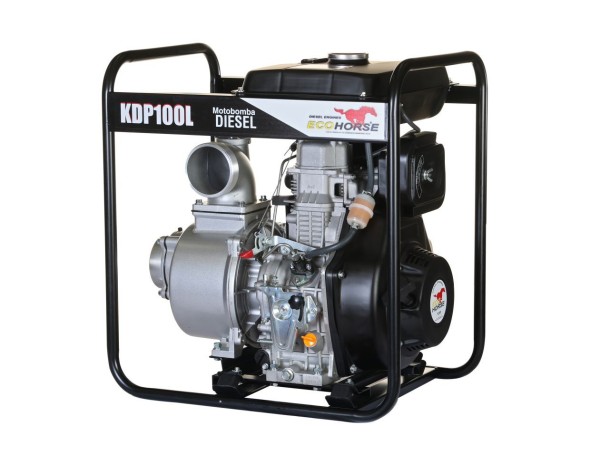 MOTOBOMBA DIESEL AUTOCEBANTE - 10HP - ECOHORSE - KDP100L