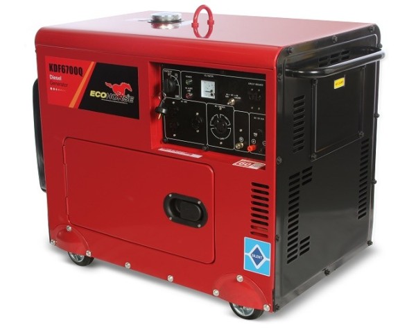 PLANTA ELECTRICA DIESEL - ECOHORSE - KDF6700Q
