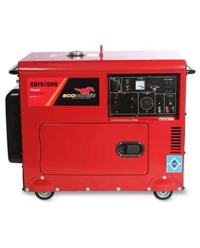 PLANTA ELECTRICA DIESEL - ECOHORSE - KDF6700Q