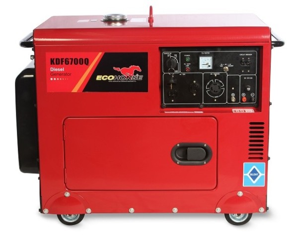 PLANTA ELECTRICA DIESEL - ECOHORSE - KDF6700Q