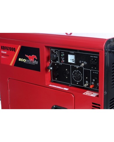 PLANTA ELECTRICA DIESEL - ECOHORSE - KDF6700Q