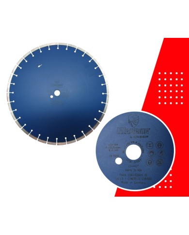 DISCO LASER DE CORTE PARA CONCRETO CURADO WARRIOR 26-404