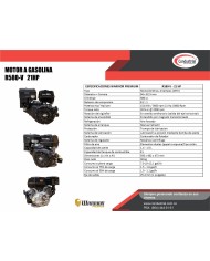 MOTOR A GASOLINA - 21HP - WARRIOR PREMIUM - R580-V
