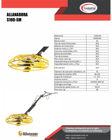 ALLANADORA  - WARRIOR PREMIUM - S100-SM