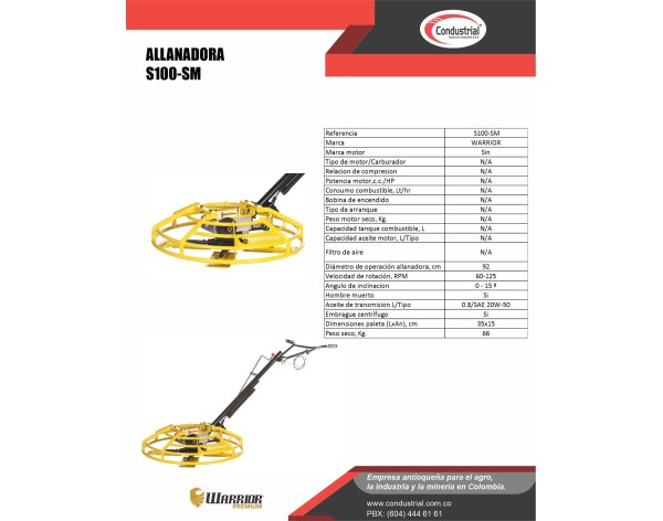ALLANADORA  - WARRIOR PREMIUM - S100-SM