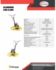 ALLANADORA A GASOLINA 4T - WARRIOR PREMIUM - S100-6.5WG