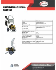 hidrolavadora ANNOVI REVERBERI VIP PRO 150-CAR