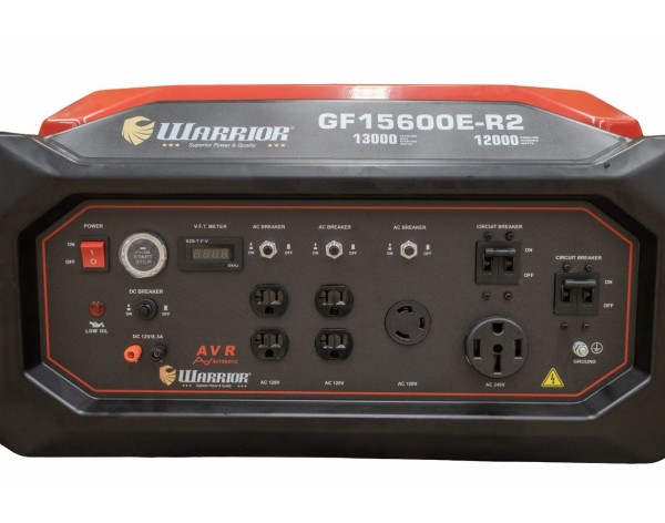 PLANTA ELECTRICA A GASOLINA WARRIOR GF15600E-R2